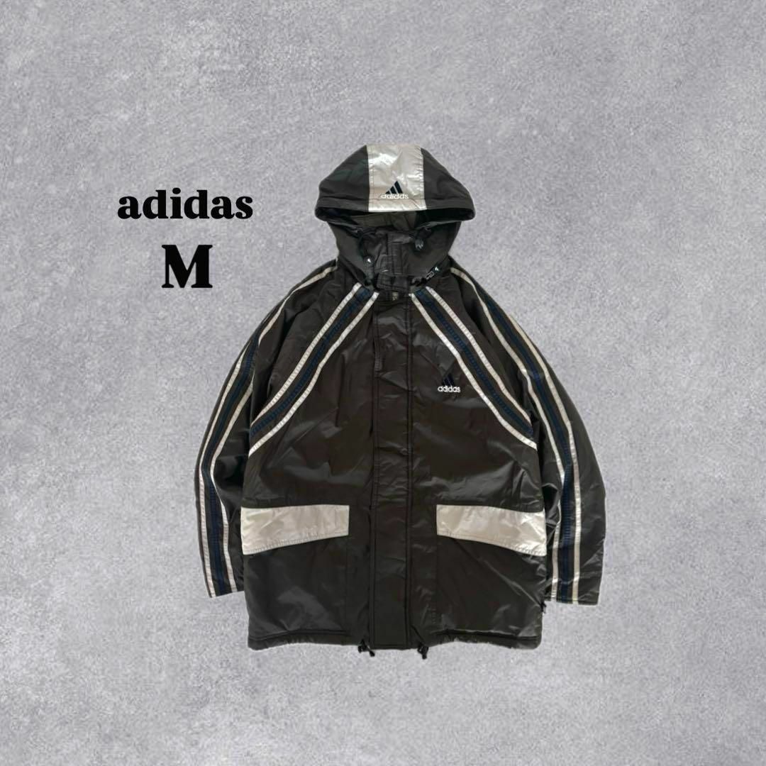 adidas - 90s 00s adidas アディダス フード付きジャケット レトロ