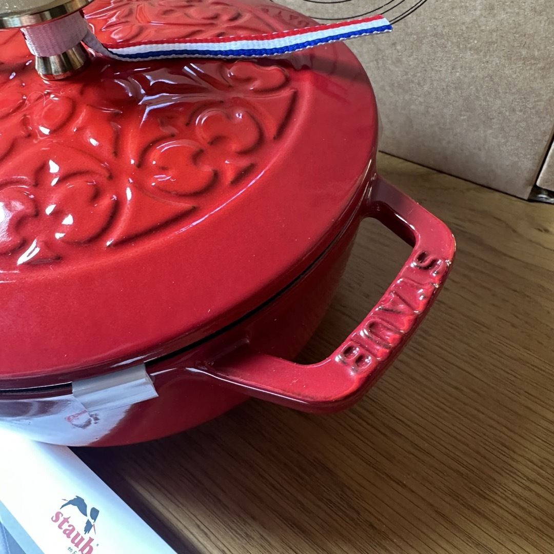 新品〉STAUB ワナベ S Lily チェリー