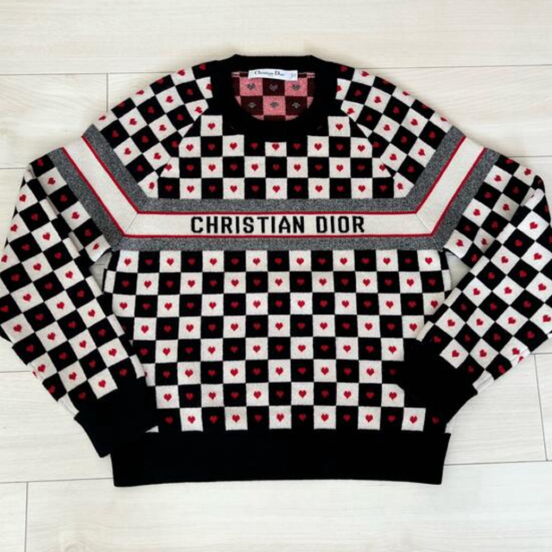 Christian Dior - DIOR ハートニットの通販 by SshopS｜クリスチャン
