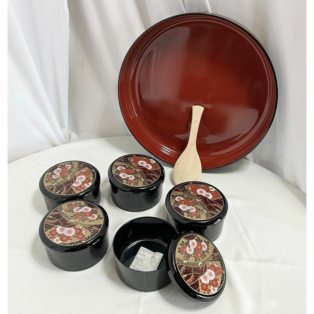 寿司桶 器 セット ちらし寿司 パーティ イベント 合成漆器 しゃもじ