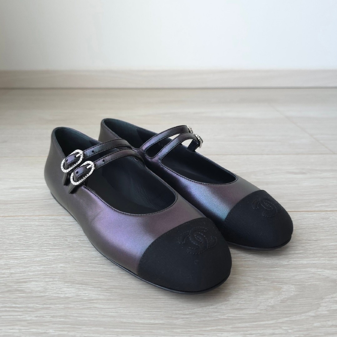 CHANEL - 未使用【シャネル】メリージェーン ダブルストラップ