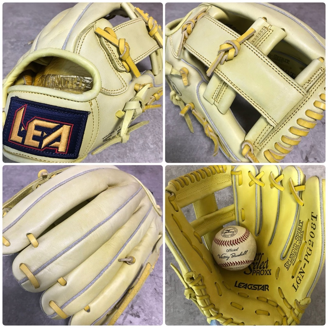 リーグスター 一般 大人用 硬式 野球 グローブ グラブ 未使用品 色褪せ