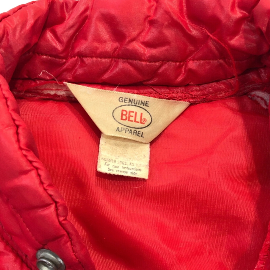 70年代 BELL HELMETS 中綿 ナイロン レーシングジャケット