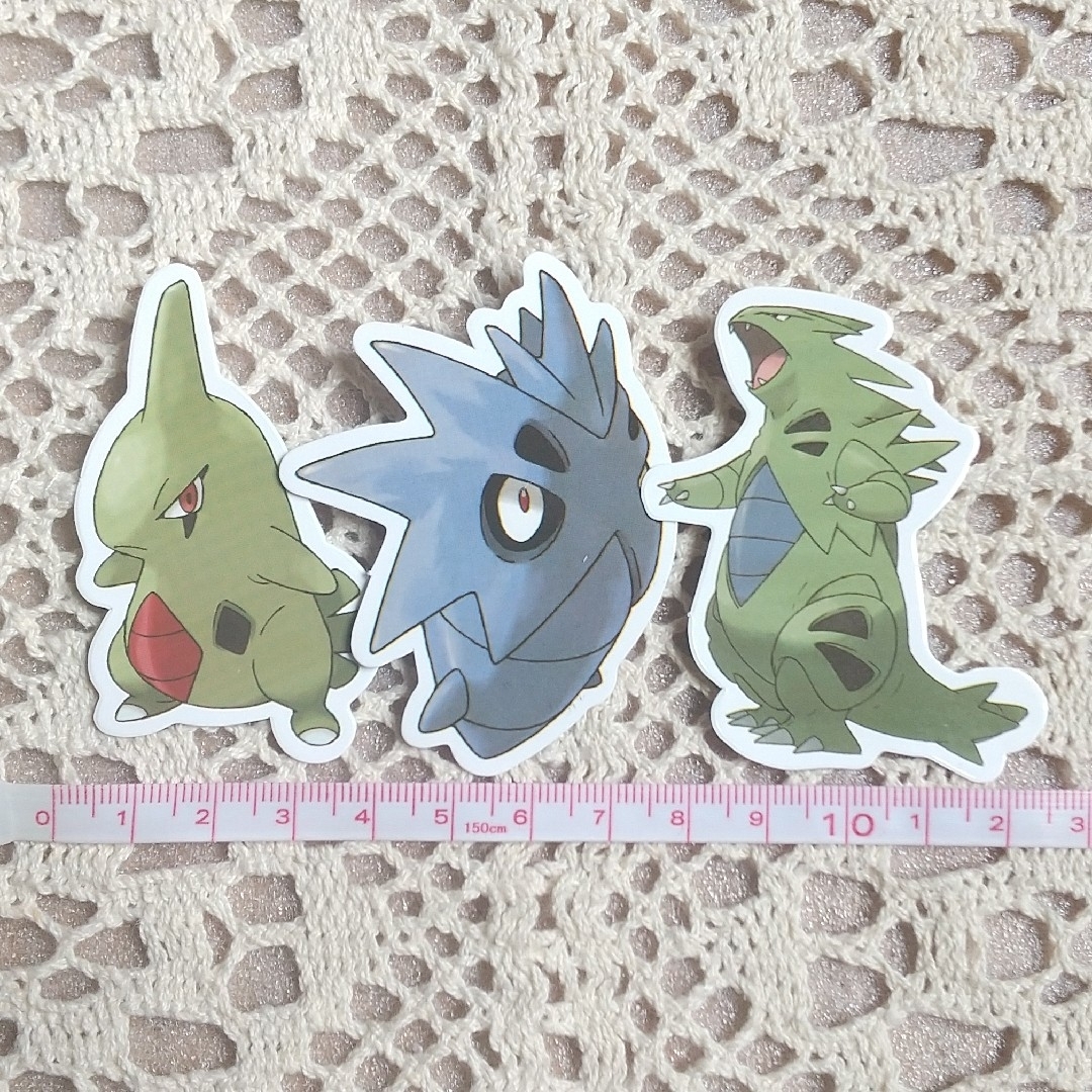 ポケモン - ポケモン ヨーギラス サナギラス バンギラス ステッカー 3