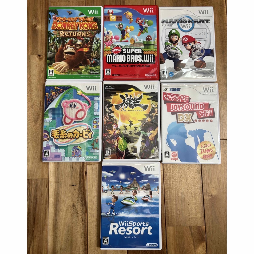 Wii - Wiiカセット詰め合わせの通販 by ロキ's shop｜ウィーならラクマ