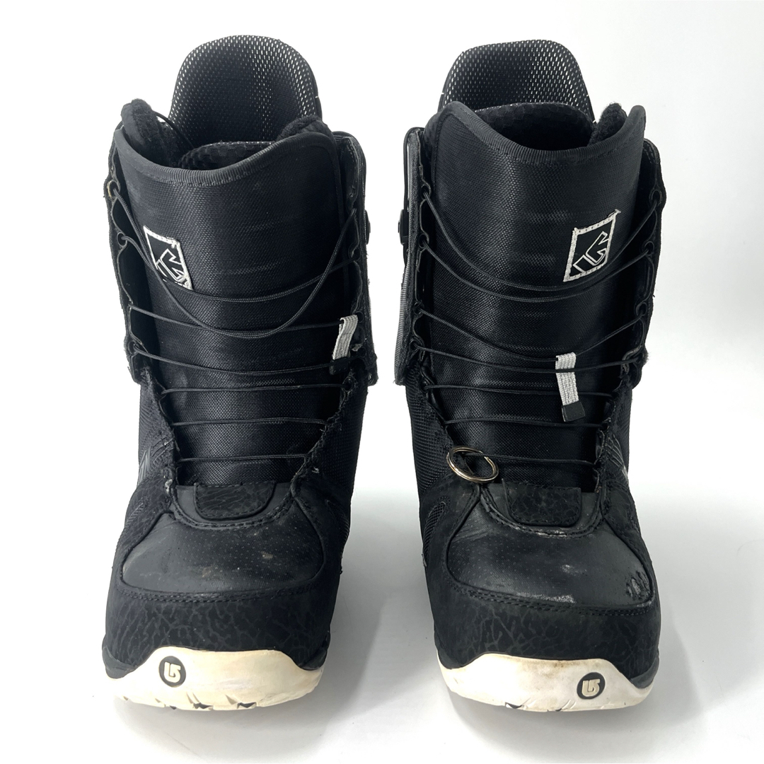 BURTON - バートン OZONE スノーブーツ ブラック レザー メンズ 27.5cm