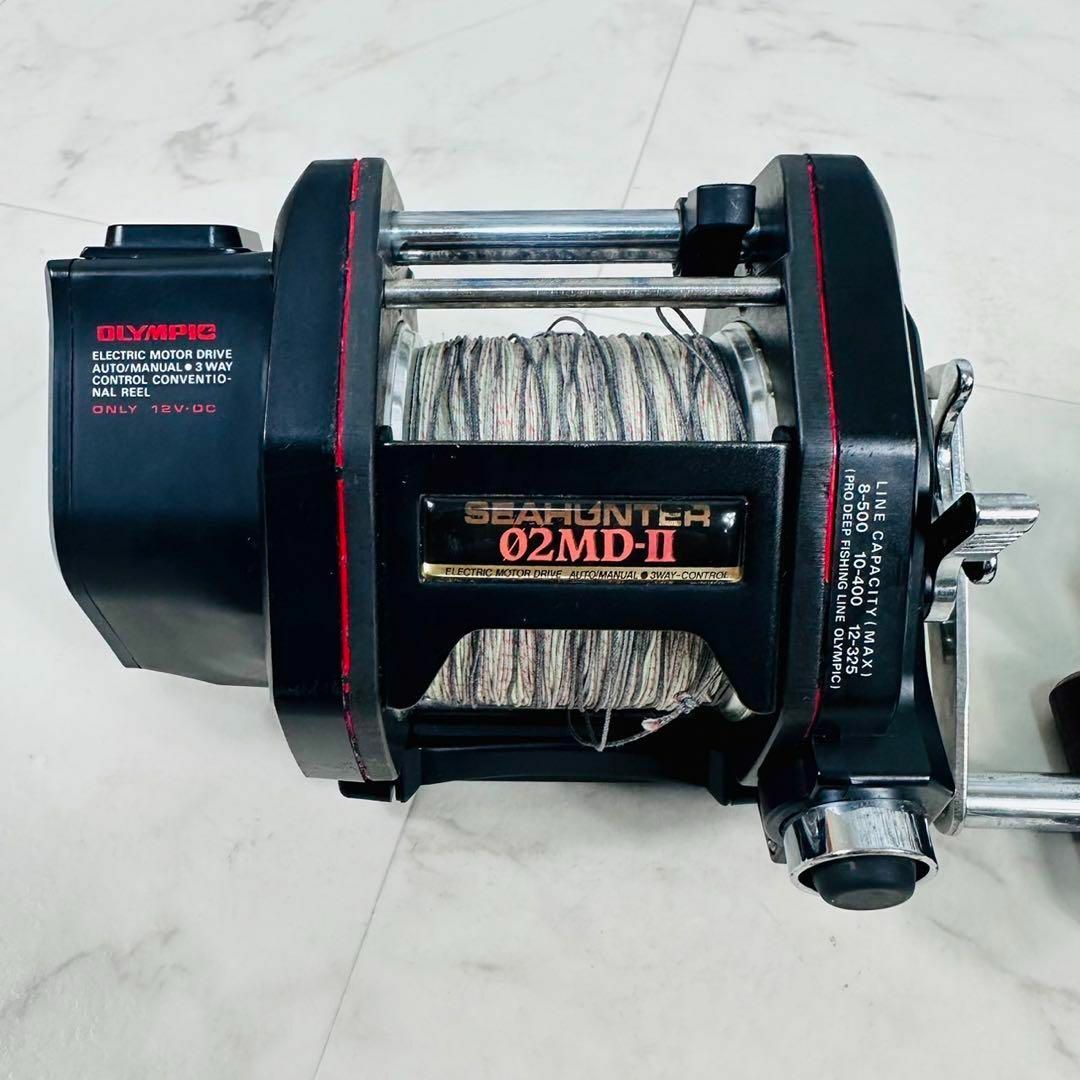 売切 OLYMPIC SEAHUNTER シーハンター 02MD-Ⅱ 電動リール