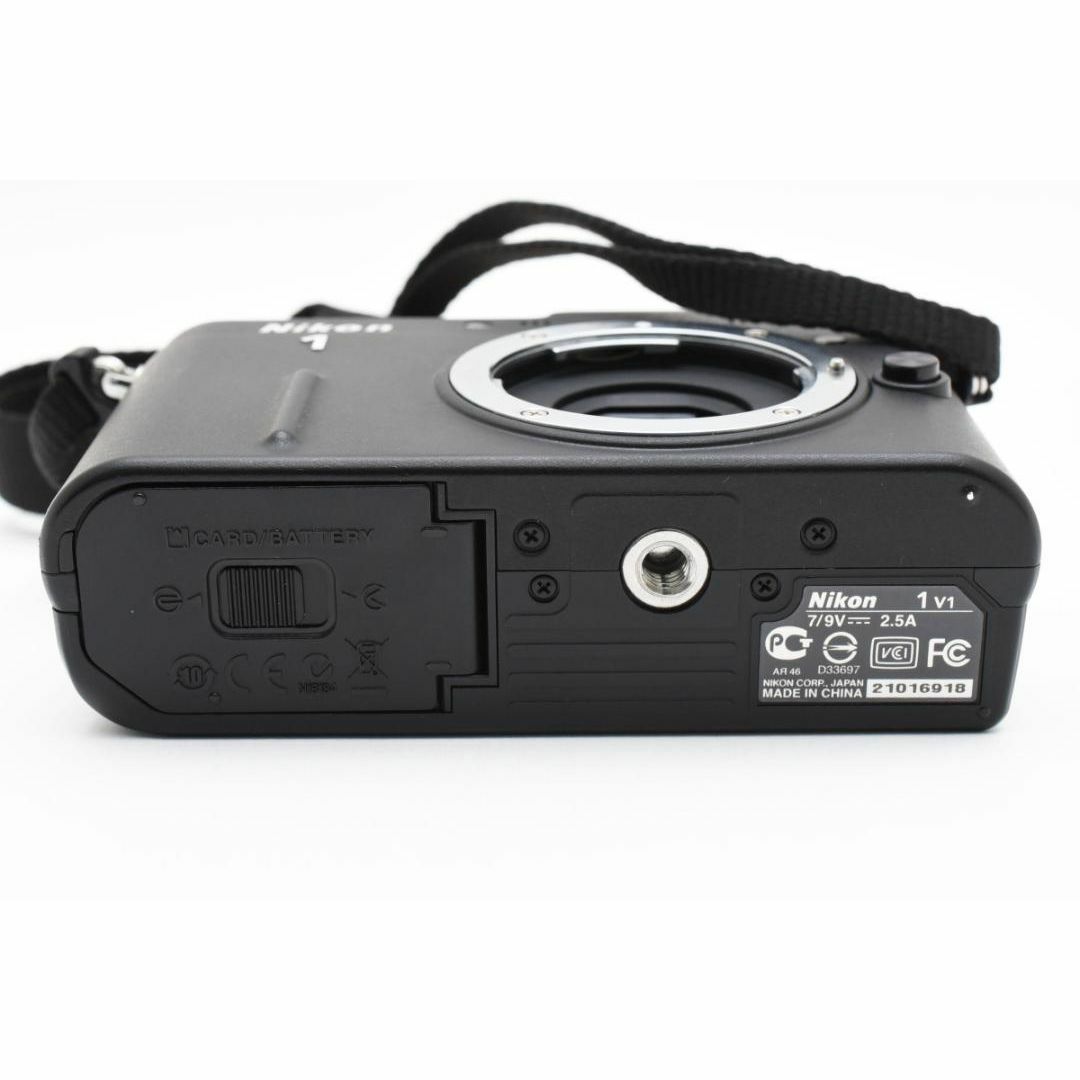 Nikon - 超美品 NIKON 1 V1 ショット数1160枚 デジタル ボディ C868の