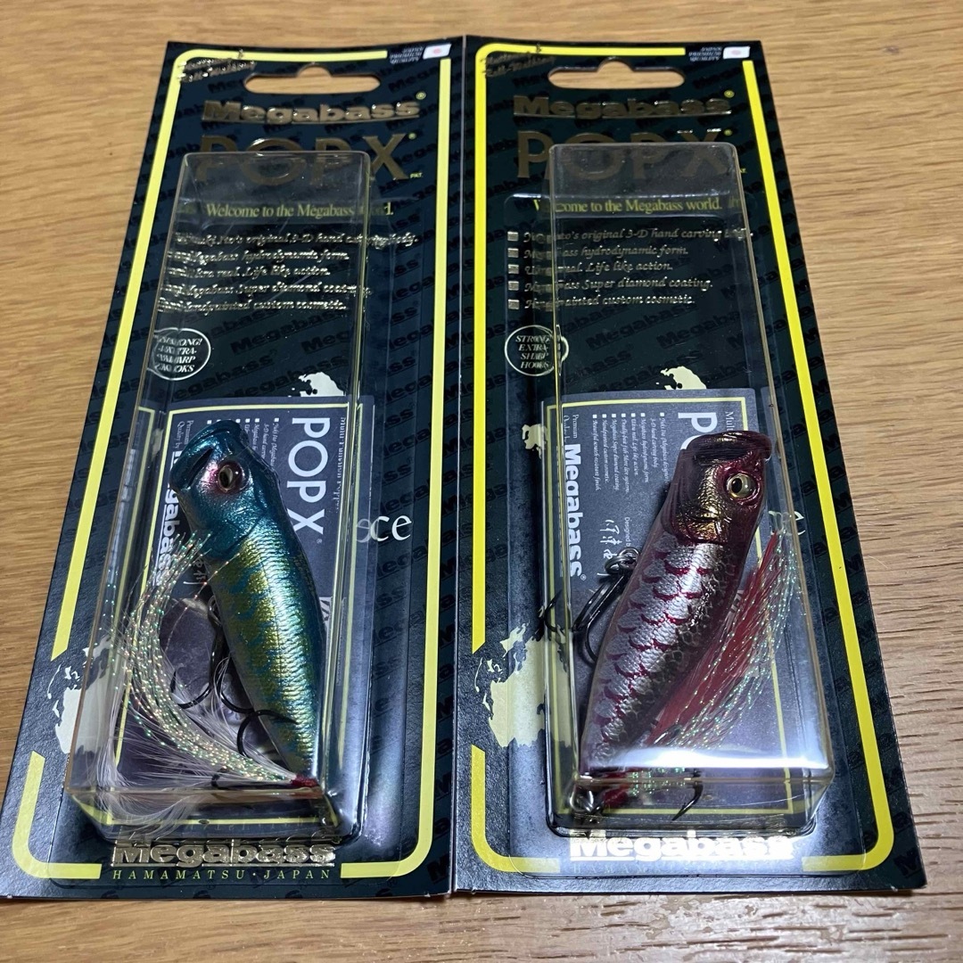 メガバス ポップX SCP アカツキ 新品未開封 激レア 限定 希少 メガバス