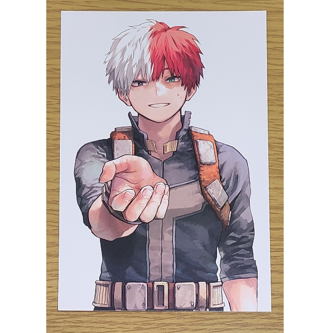 ヒロアカ 単行本42巻 特典 イラストカード 轟焦凍 の通販 by あー