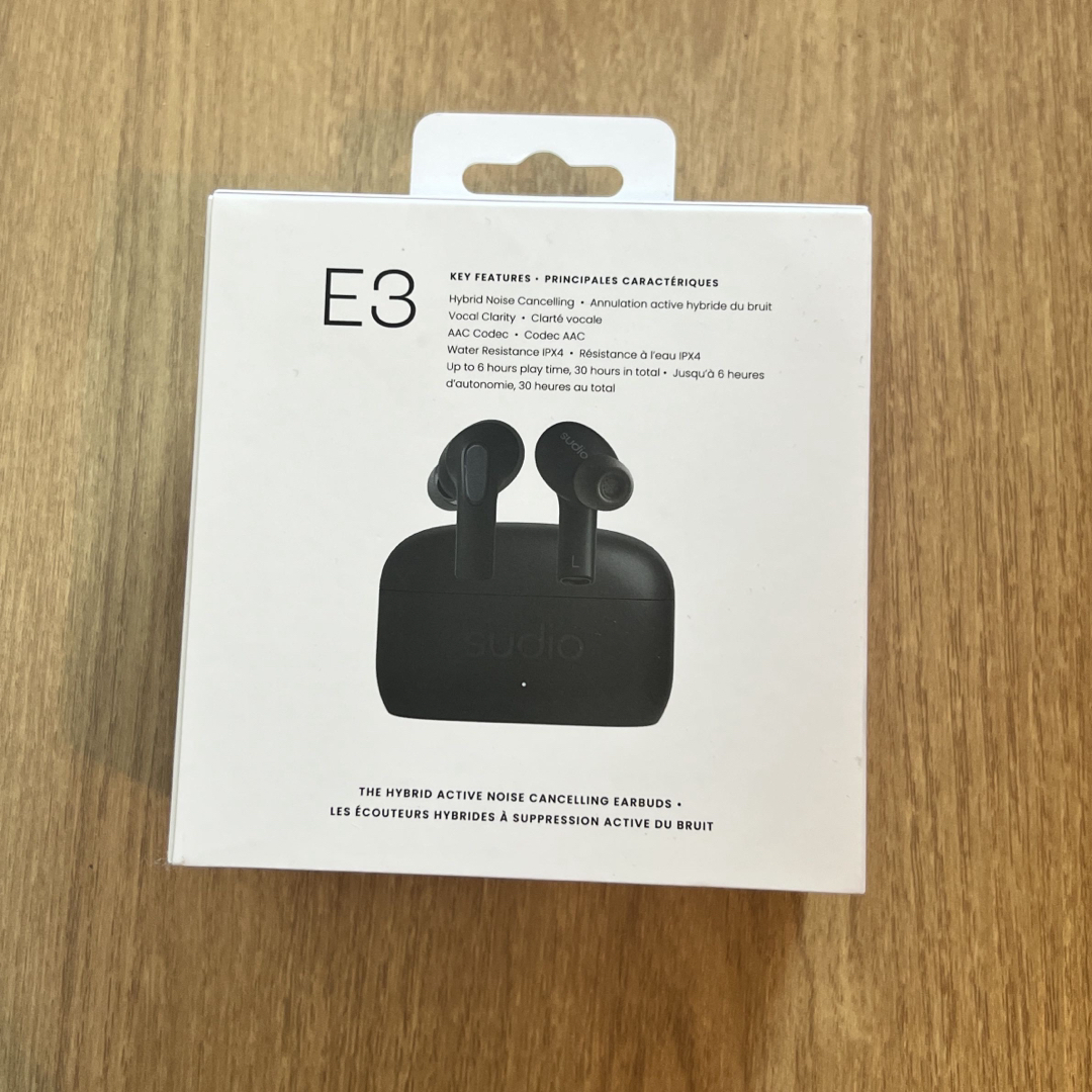 Sudio E3 ノイズキャンセリングイヤホンの通販 by KIOH ｜ラクマ