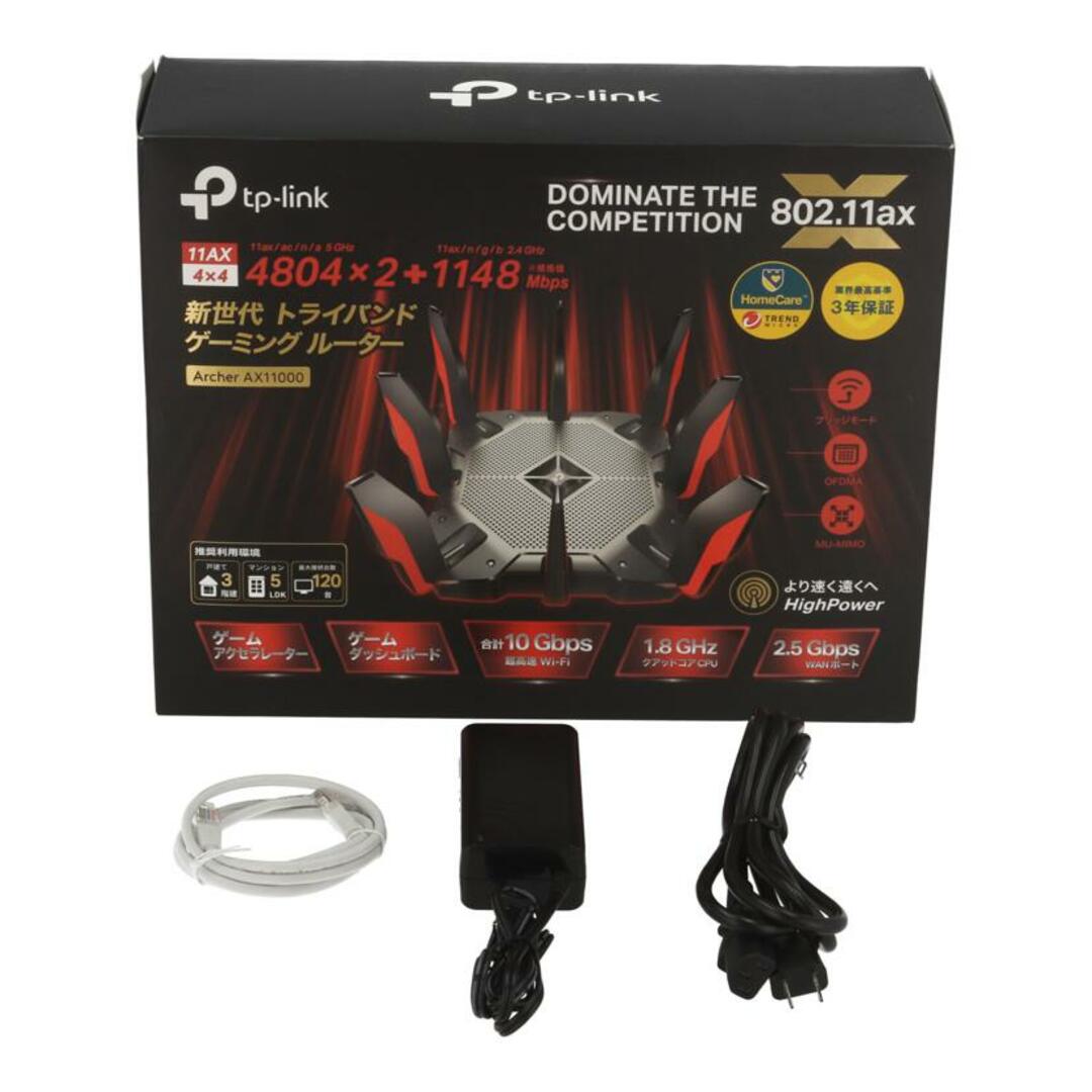 TP-Link TPリンク/無線LANルーター/Archer AX11000 ver1.0