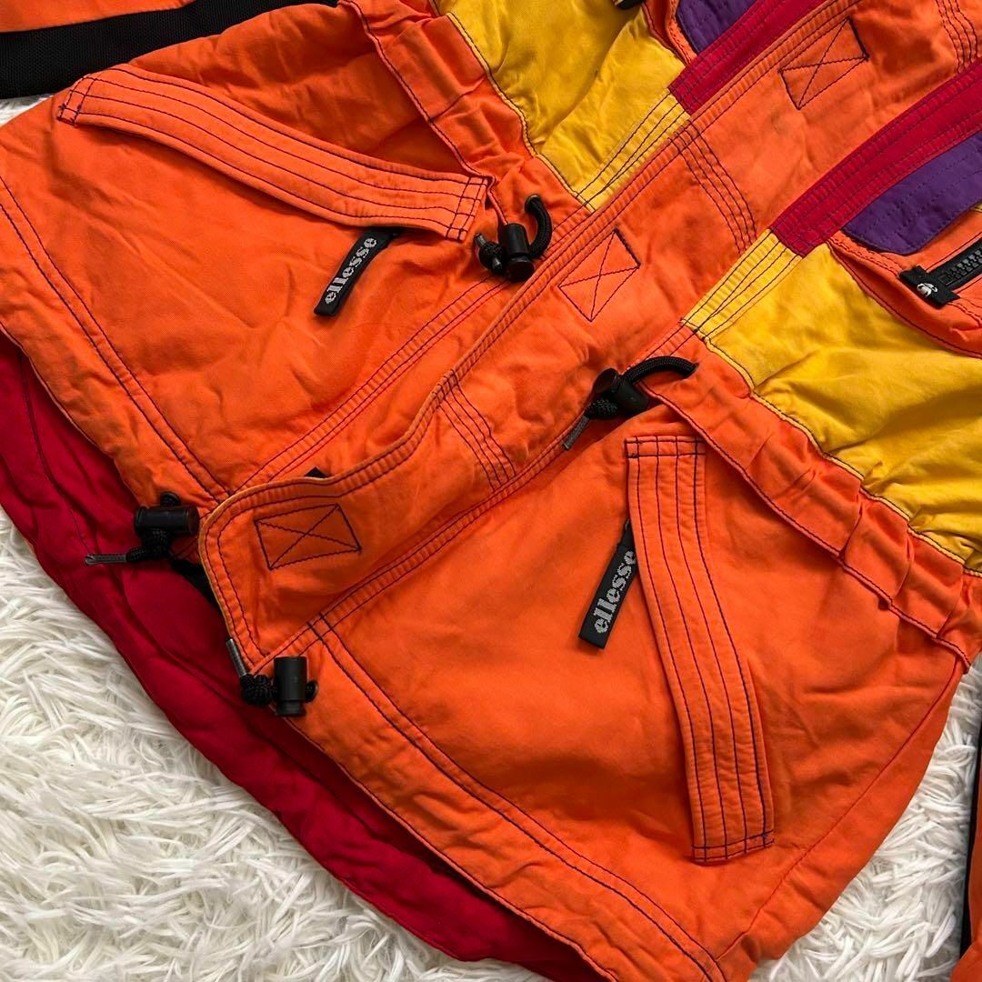 ellesse - スキーウェア セットアップ エレッセ メンズ 派手 マルチ