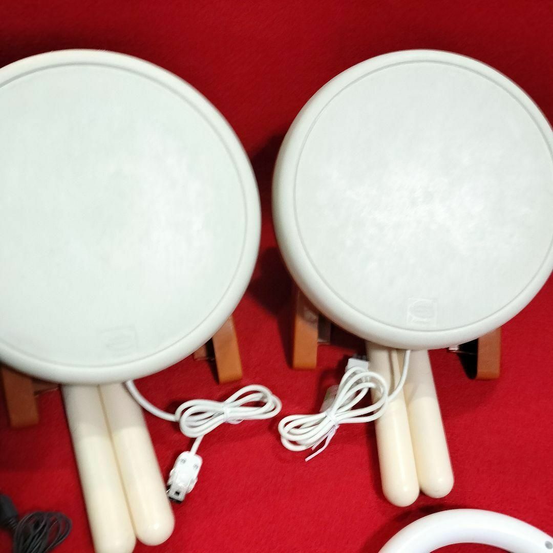 Wii - 太鼓の達人Wii本体 マリオカートハンドル2 Wiiリモコン2