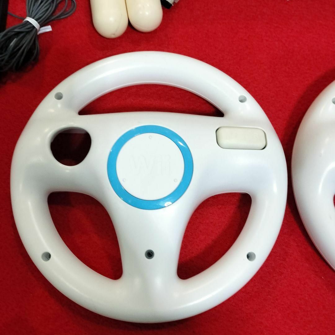 Wii - 太鼓の達人Wii本体 マリオカートハンドル2 Wiiリモコン2