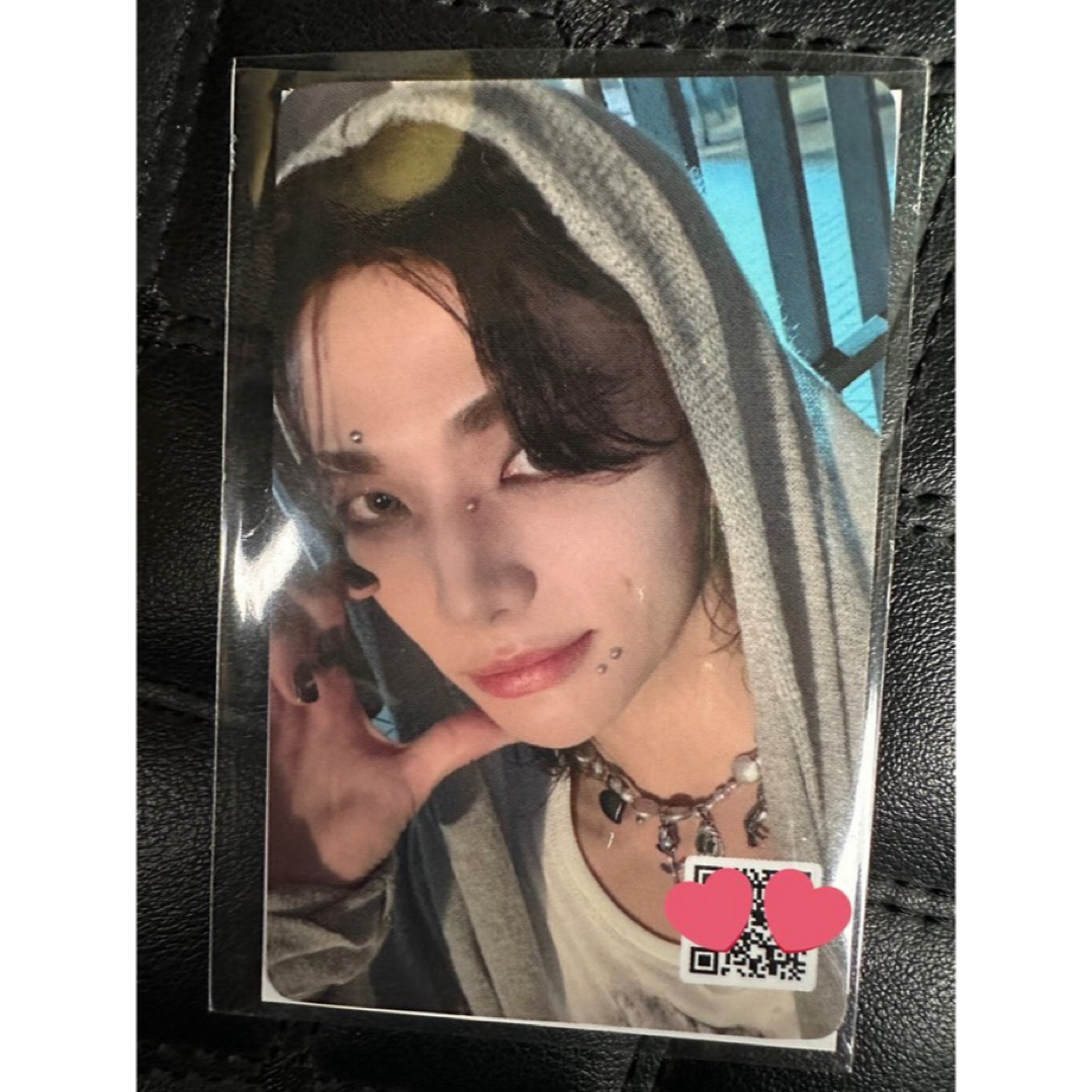 Stray Kids 合 ヒョンジン HOP ポップアップ トレカ QR☆洗濯機