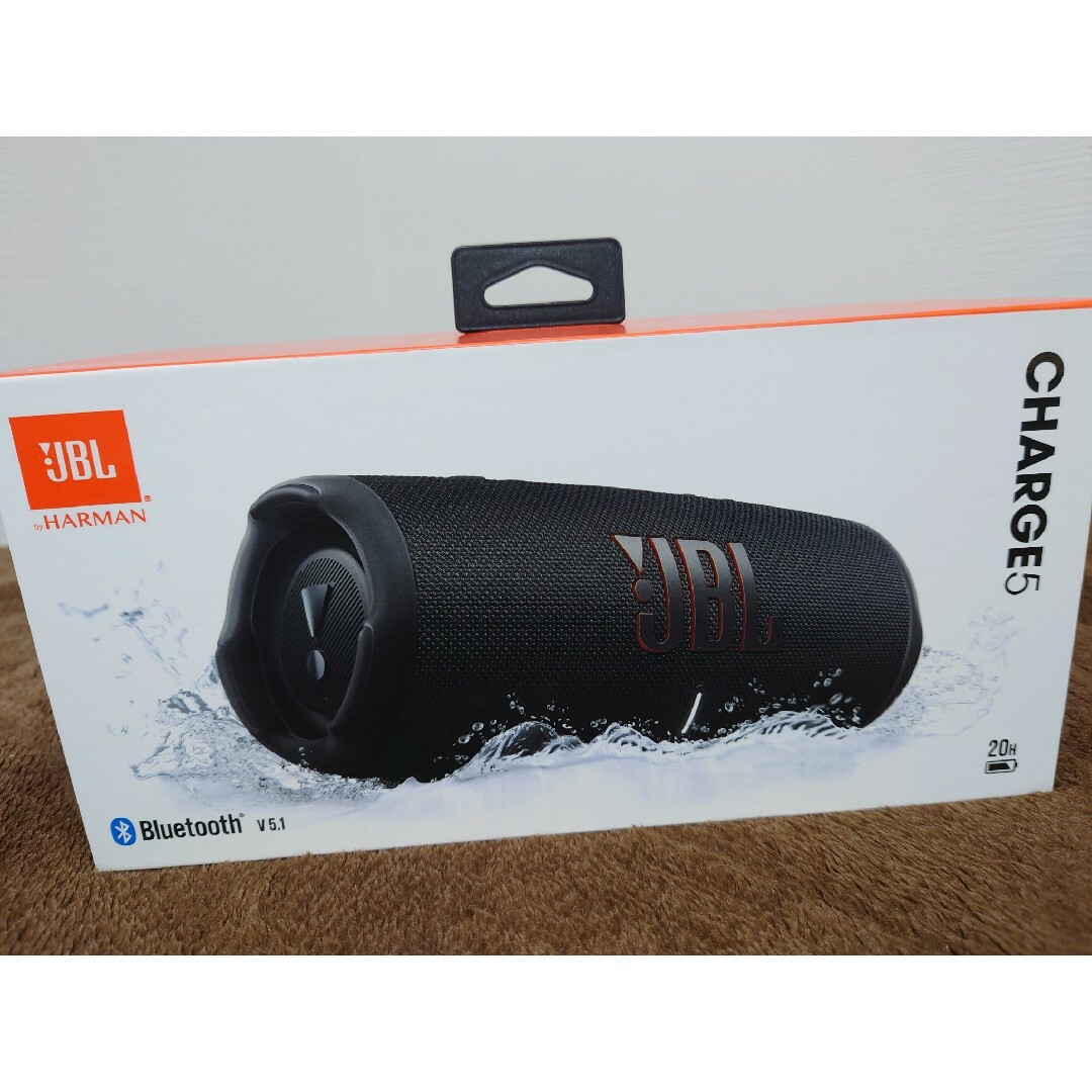 JBL - JBL bluetooth スピーカー CHARGE 5 BLACKの通販 by