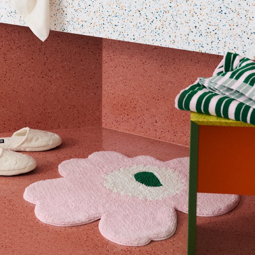 marimekko - ♡新作♡ マリメッコ ウニッコ バスマット パステルピンク
