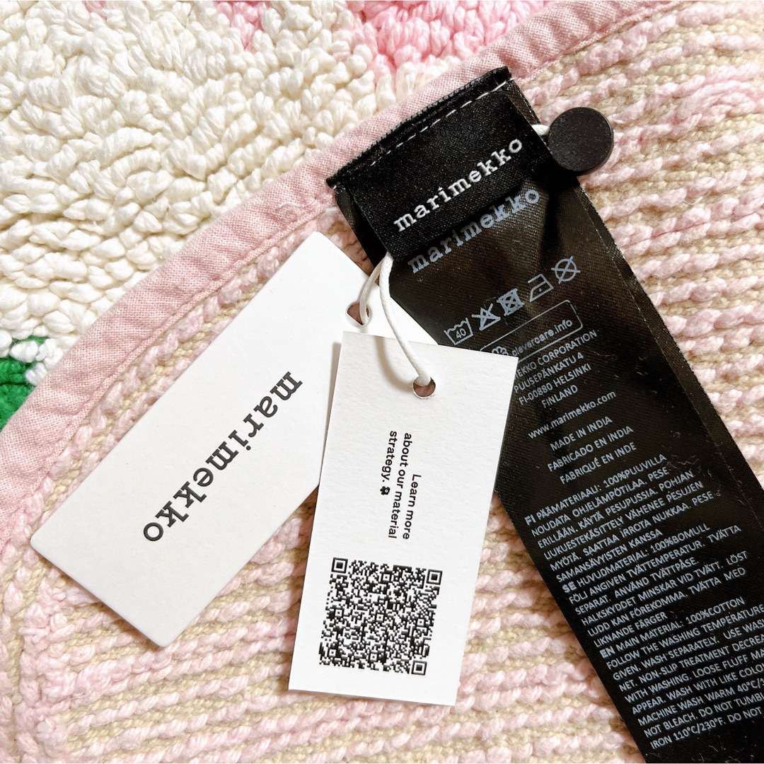 marimekko - ♡新作♡ マリメッコ ウニッコ バスマット パステルピンク