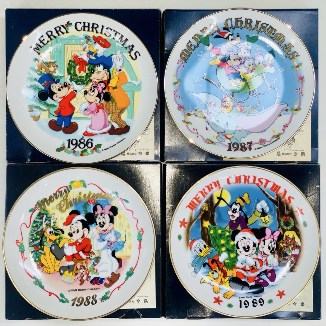 Disney - ディズニー クリスマスプレート 1983-1992(10枚) 今泉の通販