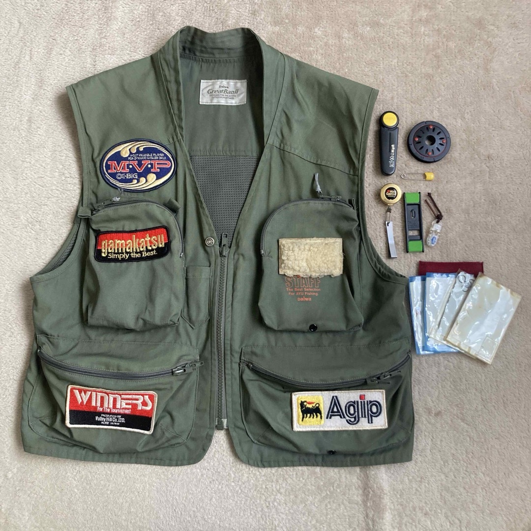 DAIWA - daiwa greatbanff ダイワ フィッシングベスト ギミック