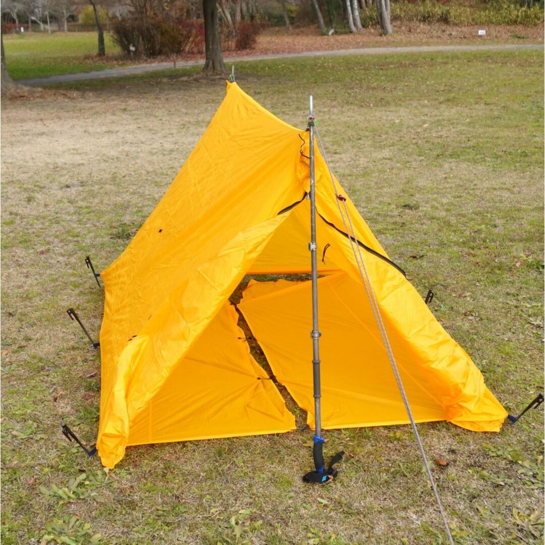 美品 パイネ PAINE フェザーライト ツエルト 2-3人用 F-01050 日本製