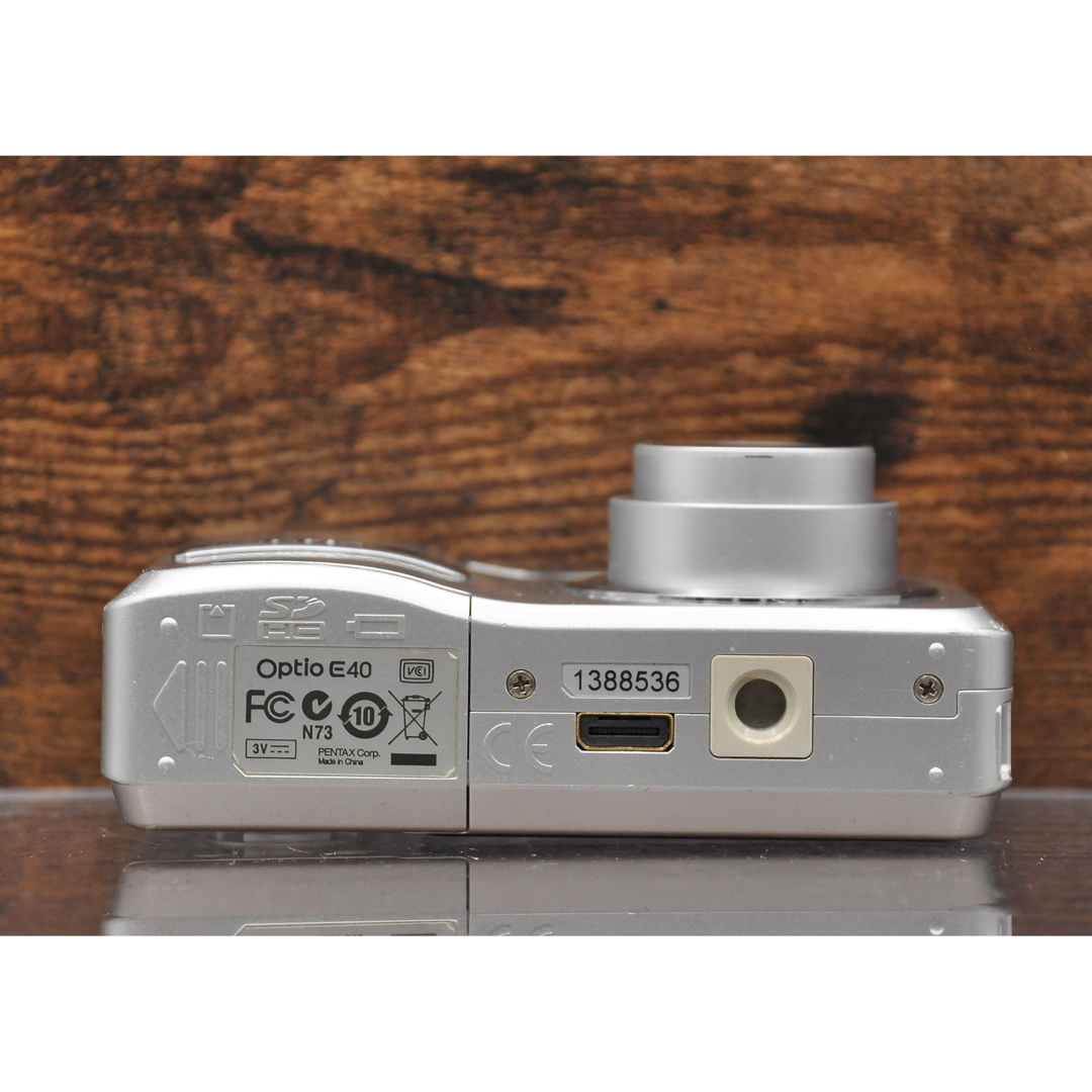 PENTAX - コンパクトデジタルカメラ PENTAX Optio E40 動作品の通販 by