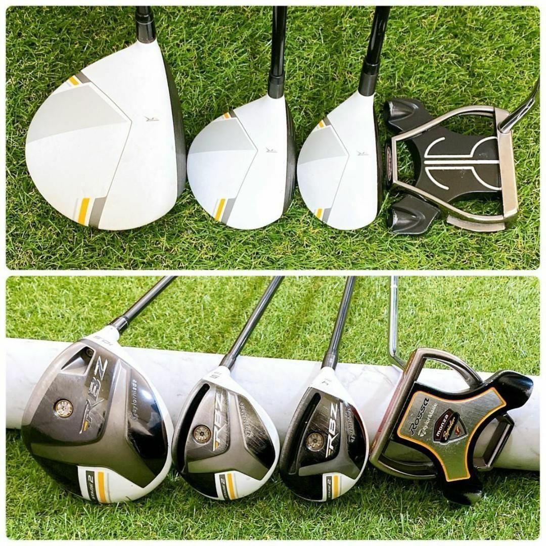 レフティ テーラーメイド バーナー メンズゴルフセット 11本 初心者