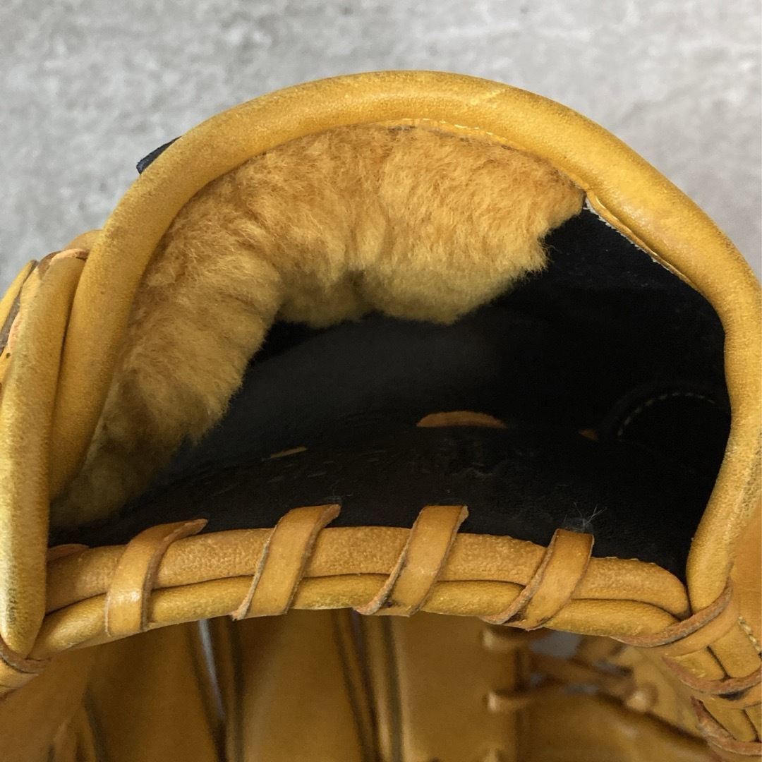 MIZUNO - ミズノ 青ビュー 一般 大人用 硬式 野球 グローブ 状態良好