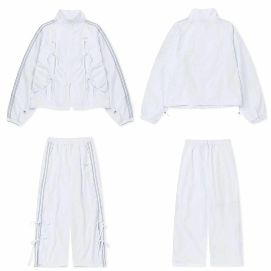 オンライン完売 】NERDY リボン ジャージ 上下 SET ホワイトの通販 by