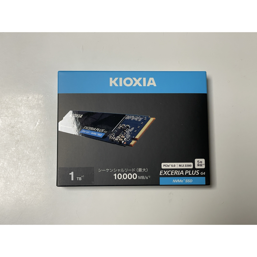 KIOXIA EXCERIA PLUS G4 1TB キオクシア 新品未開封品の通販 by shop