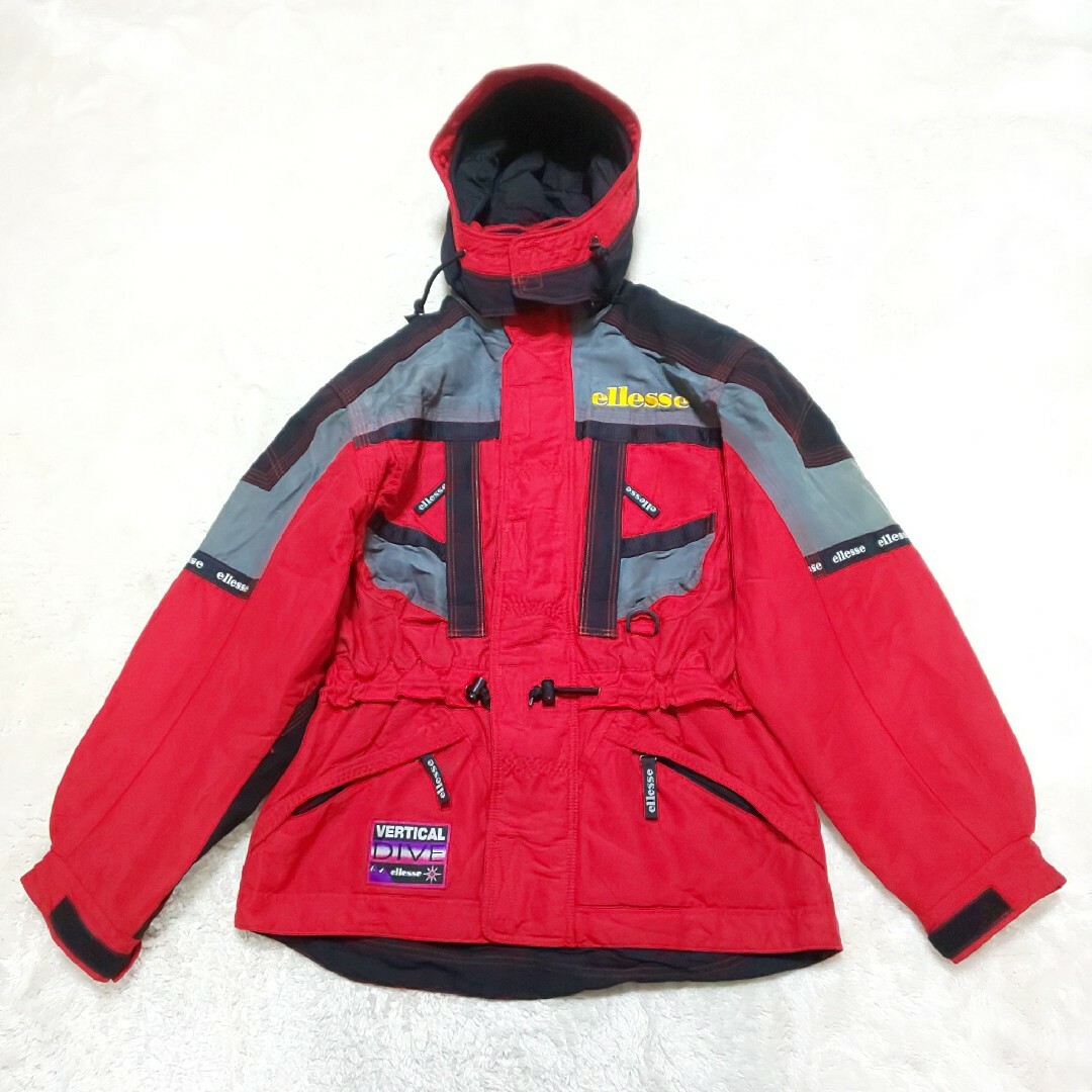 ellesse - 極希少/美品 90s ellesse ヴィンテージ 刺繍ロゴ スノー