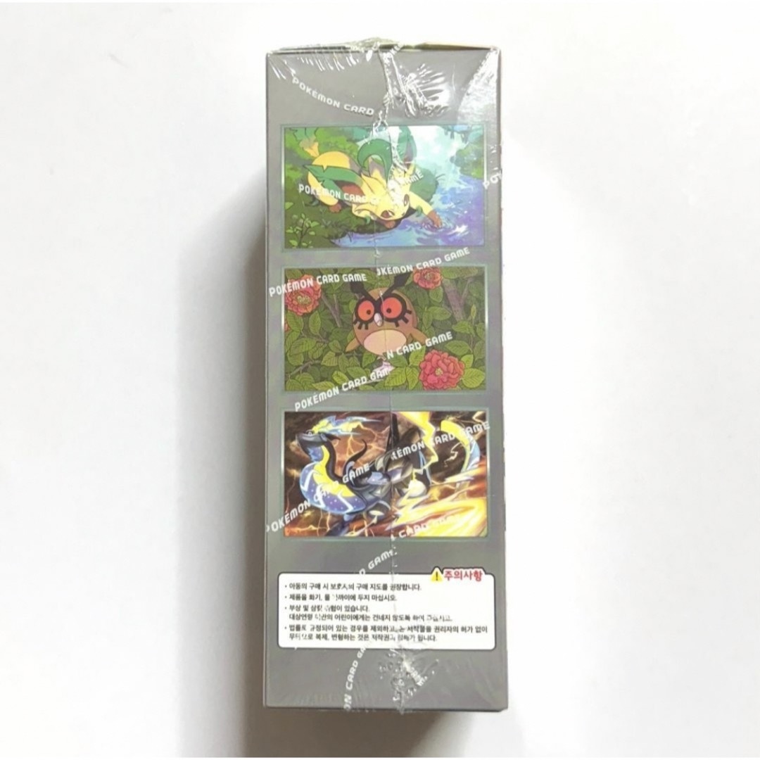 ポケモン - 【シュリンク付き未開封】テラスタルフェスex 1BOX 韓国版