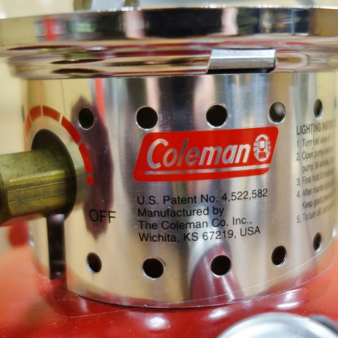 極美品 コールマン Coleman USA クリスマス 限定モデル 200B795 ワン