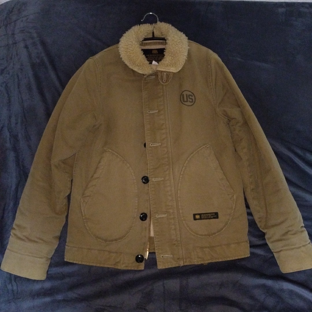 NEIGHBORHOOD - NEIGHBORHOOD デッキジャケット カーキの通販 by