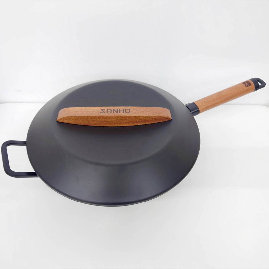 サンホ 鉄製深型 フライパン 32cm SANHO IHの通販 by ace2120's shop
