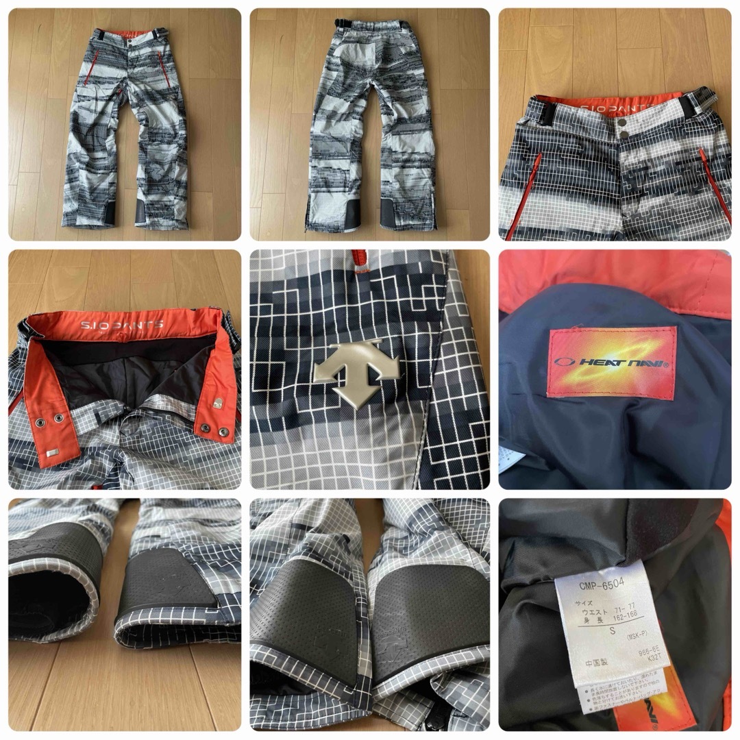 DESCENTE - デサントDESCENTEスキーウェア 上下セット デモチーム 中古