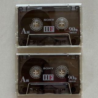 SONY - ソニー カセットテープ 90分 2点セット 新品 未使用 SONY HFの