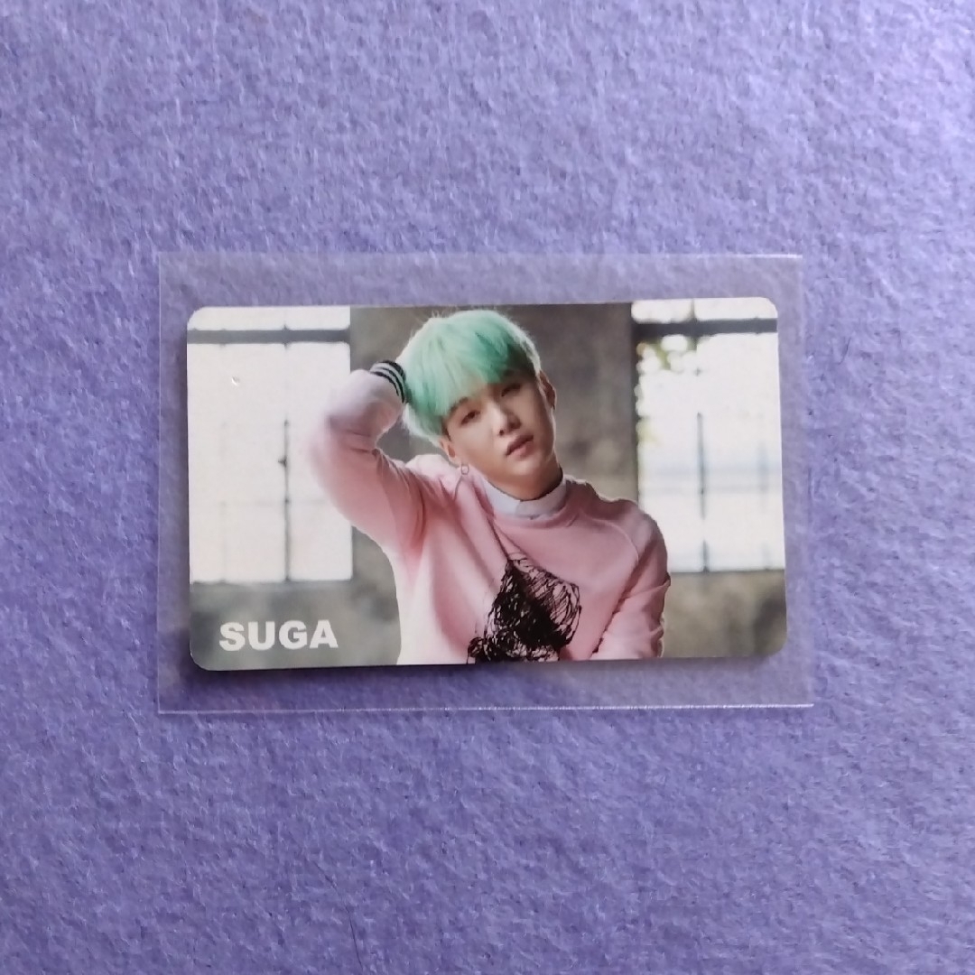 BTS SUGA RUN お渡しトレカ フォト Photocard ユンギ