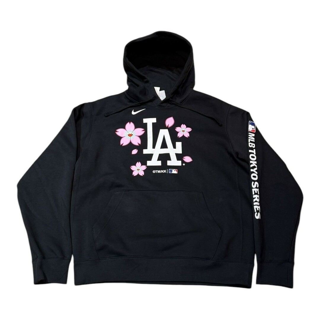 村上隆 MLB TOKYO シリーズ ドジャース パーカー ブラック