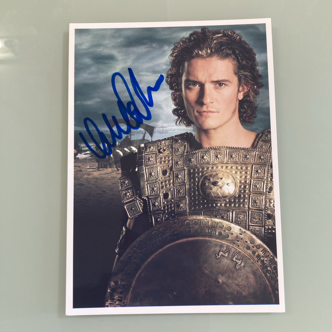 オーランド・ブルーム直筆サイン入り2Lサイズ写真の通販 by モーラス