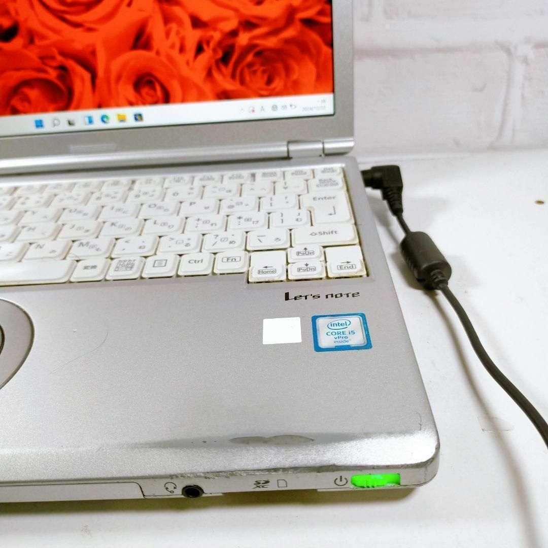 Panasonic - SSDメモリ8gbCore i5レッツノートパソコンWindows11カメラ