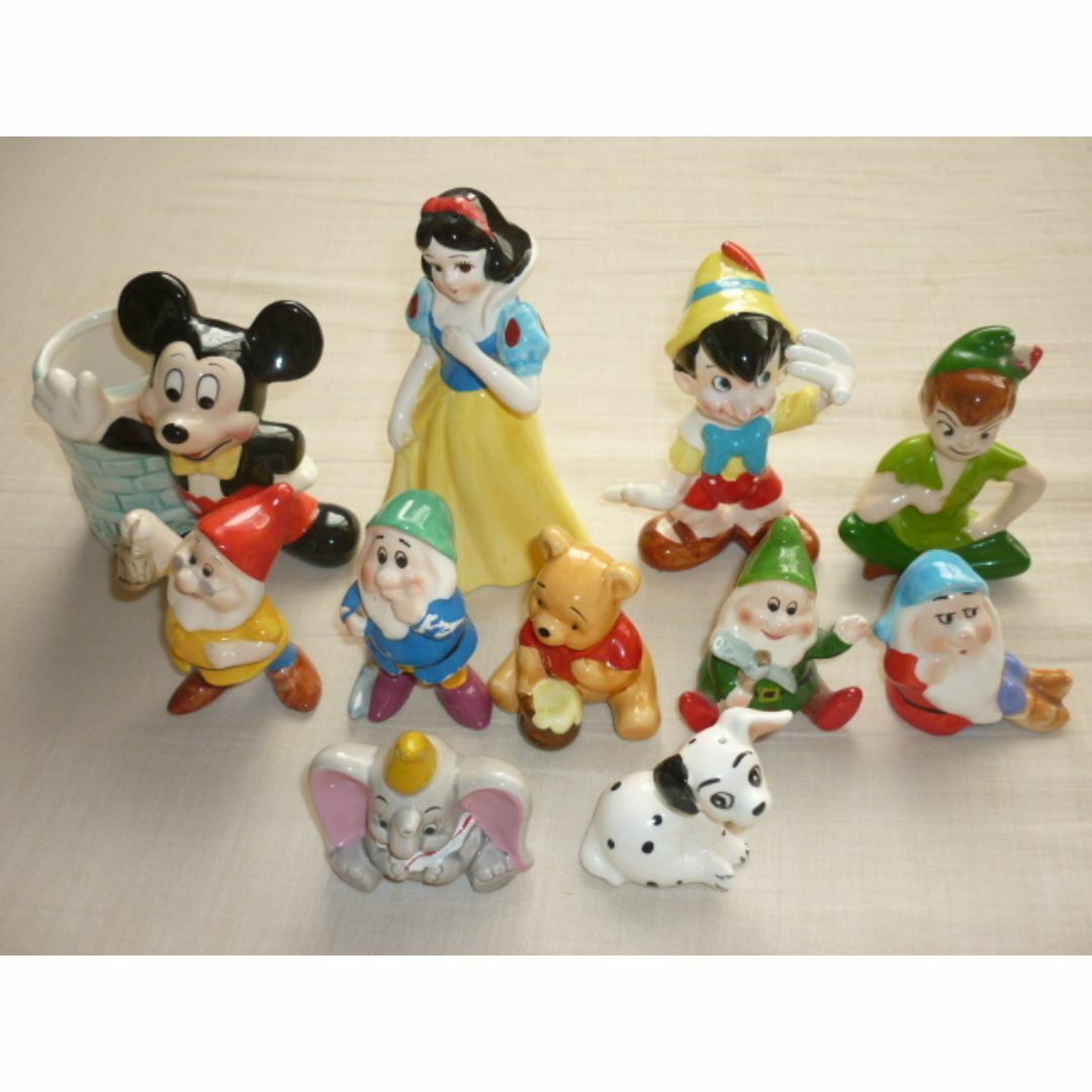 Disney - ◇美品 希少 1980年代！東京ディズニーランド 陶器製11個