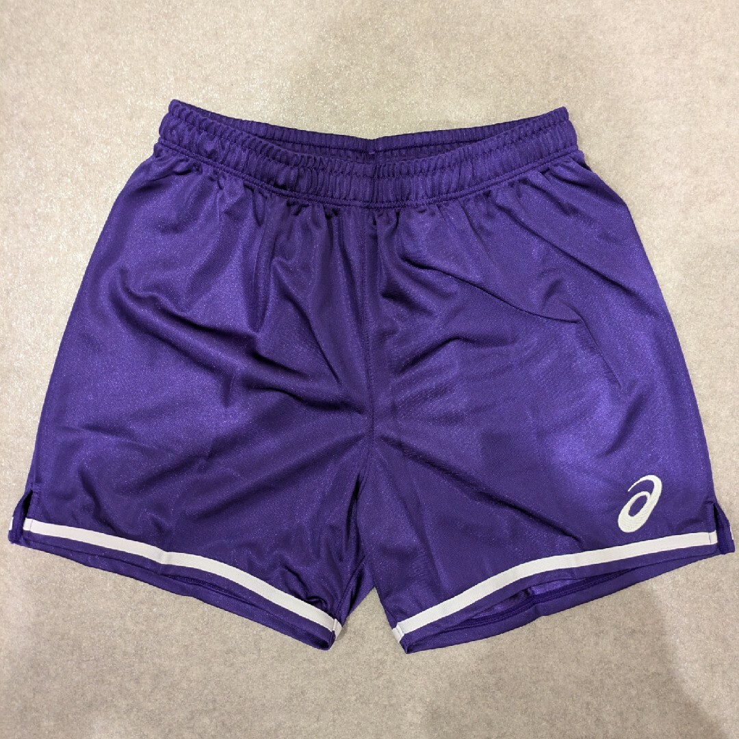 asics - ☆人気パープル ASICS アシックス バレーボール ゲームパンツ