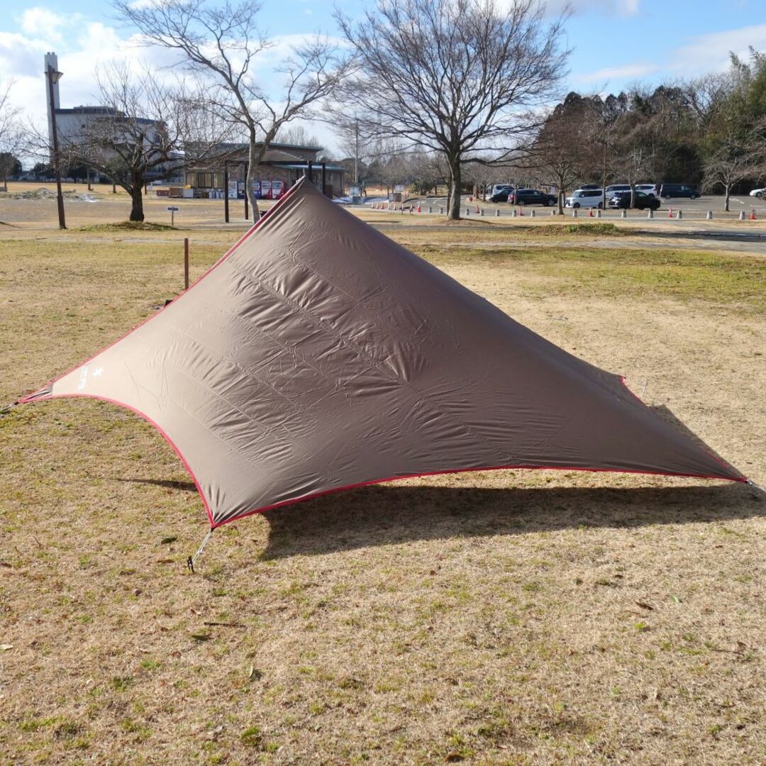 美品 スノーピーク snowpeak ライトタープ ペンタ シールド STP-381