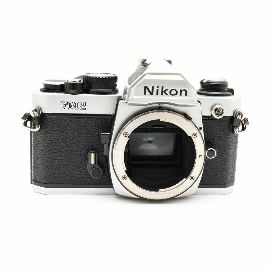 Nikon - 超美品 ニコン NEW FM2 シルバー フィルム モルト新品交換済