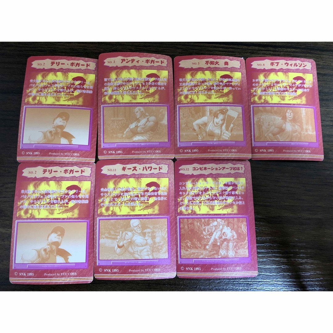 餓狼伝説3 キラカード まとめ売りの通販 by aya's shop｜ラクマ