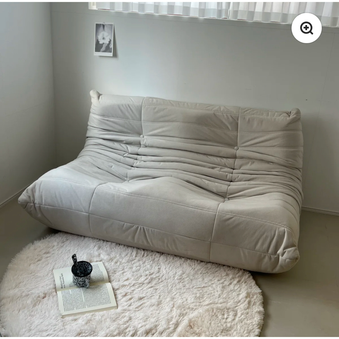 新品未使用】リーンロゼ トーゴ2P ligne rosetリプロダクトソファの