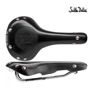 新品セライタリア ブラックレザーサドル Mitica ミチカ ブルックスB17