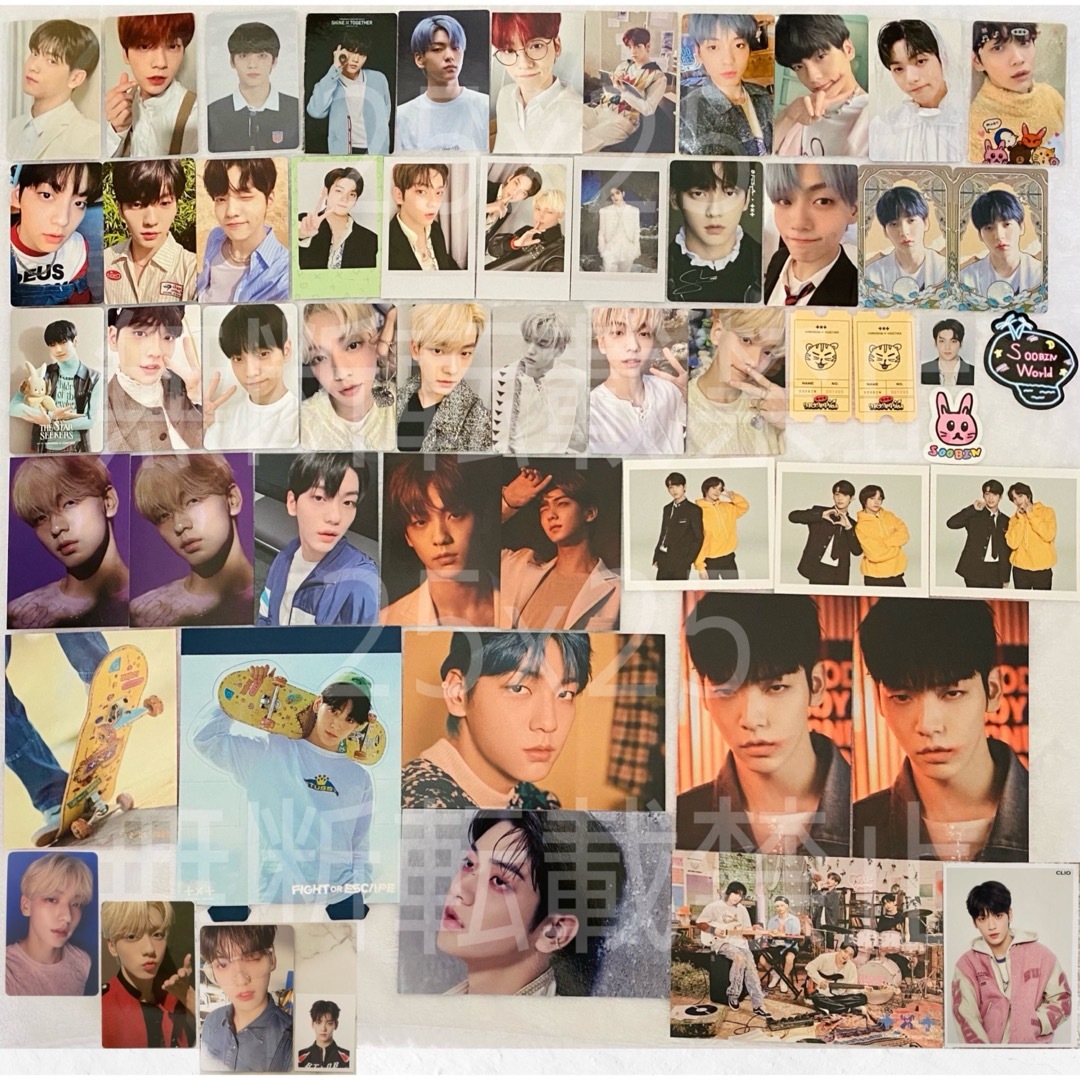 TOMORROW X TOGETHER - TXT 公式 トレカ ミニフォト ラキドロ dfesta